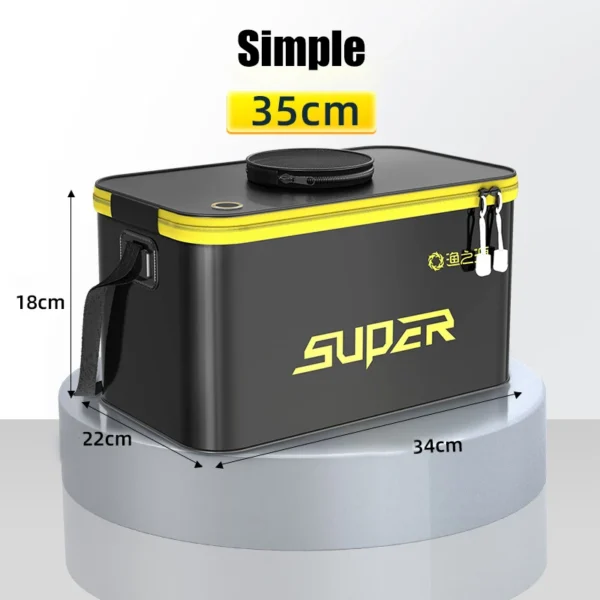 Portable Fishing Bucket Live Fish Box - Image 13