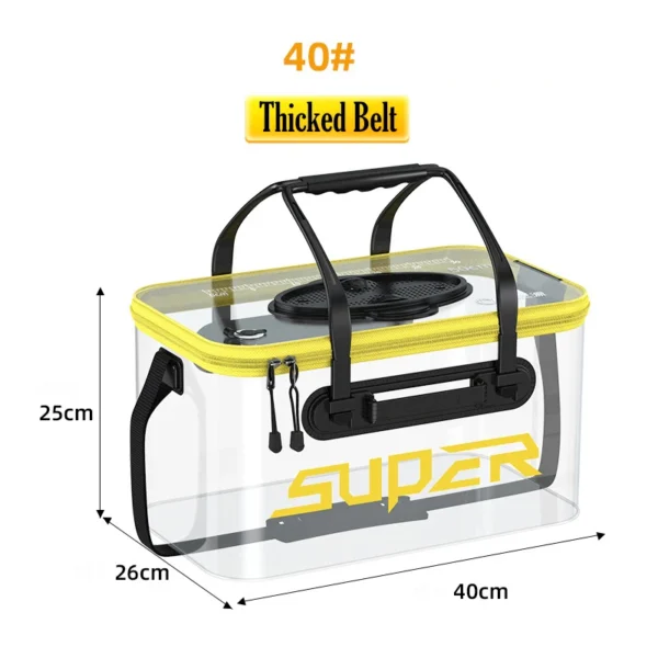 Portable Fishing Bucket Live Fish Box - Image 11