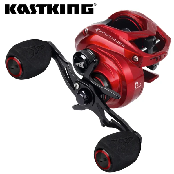 KastKing Spartacus II Baitcasting Reel 8KG Max Drag 7+1 Ball Bearings 7.2:1 High Speed Gear Ratio