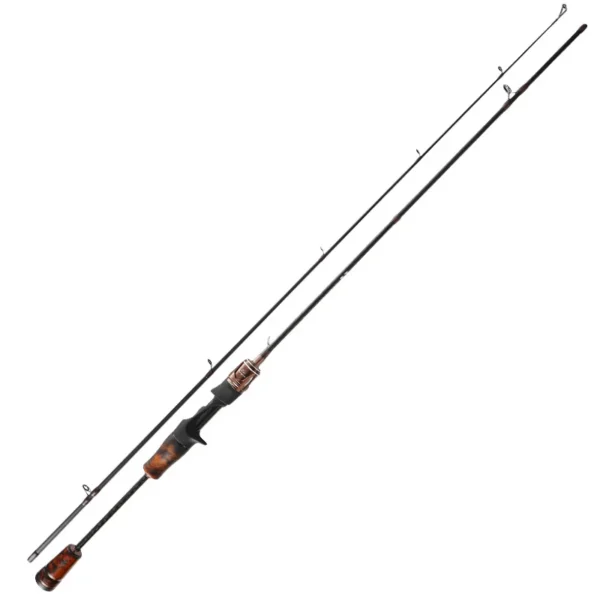 NYA ultra-light Solid Tip Baitcasting/Spinning Fishing Rod Wood