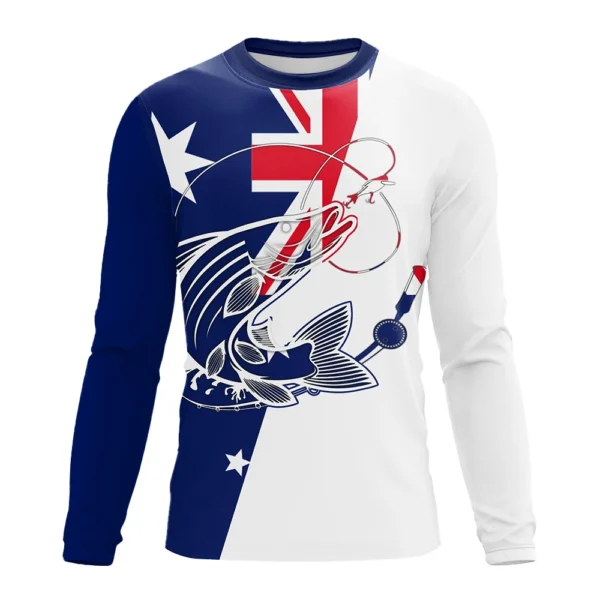 Men Fishing T-shirt Spring Long Sleeve - Image 4