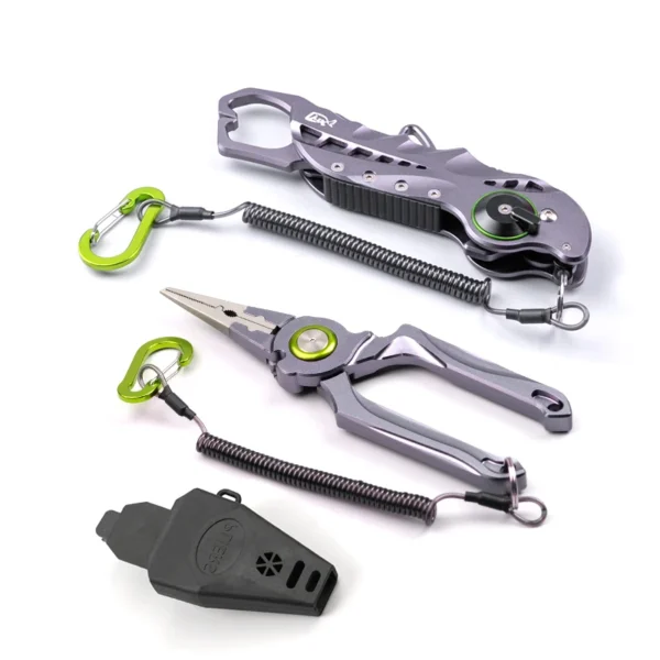 LINNHUE Foldable Aluminum Alloy Fishing Pliers Grip Set - Image 7