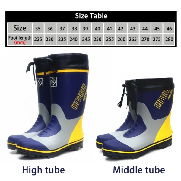AUKUMA Waterproof Fishing Boots - Image 3
