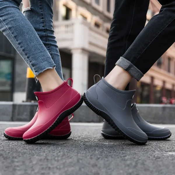 Funky Unisex Rain Boots - Image 4