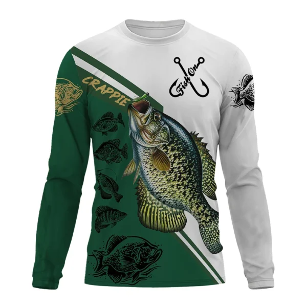 Men Fishing T-shirt Spring Long Sleeve - Image 12