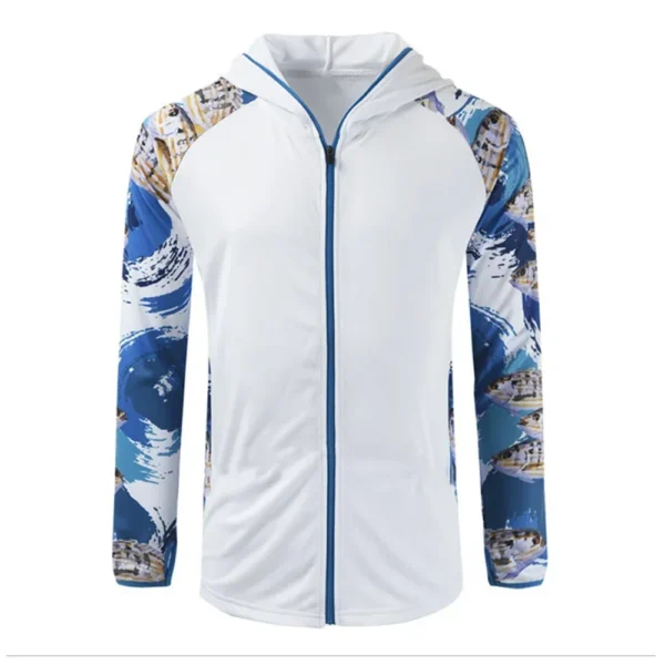 Fishing Hoodie Soft Breathable Quick Dry Anti-UV