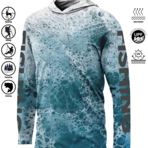 Fishing Shirt Hoodie UPF 50+ UV Protection