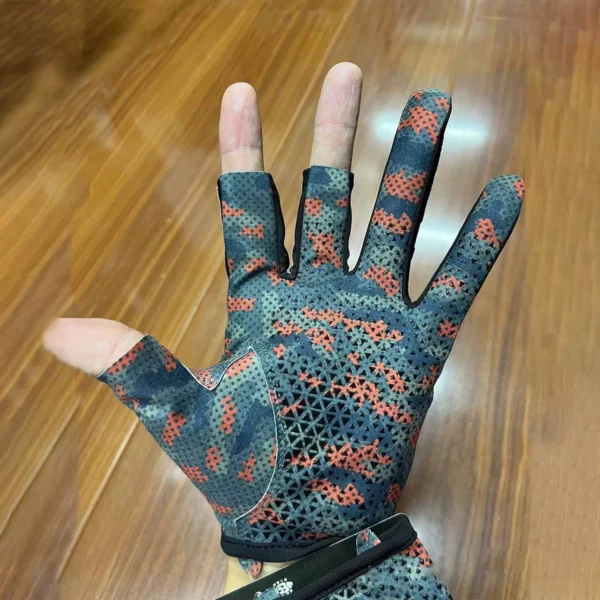 Gamakatsu Fishing Gloves 3 Finger Cut