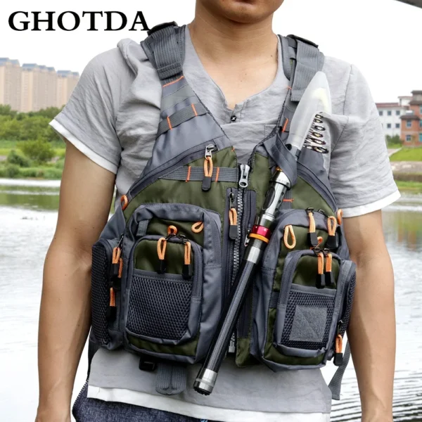 GHOTDA Fly Fishing Vest