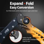 LINNHUE Foldable Aluminum Alloy Fishing Pliers Grip Set
