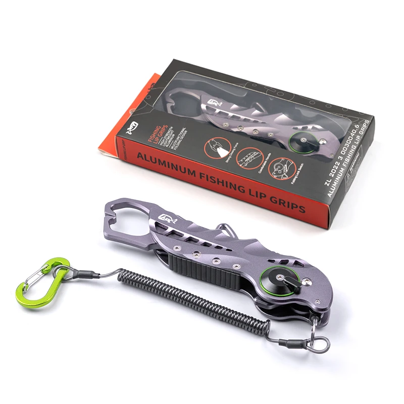 LINNHUE Foldable Aluminum Alloy Fishing Pliers Grip Set