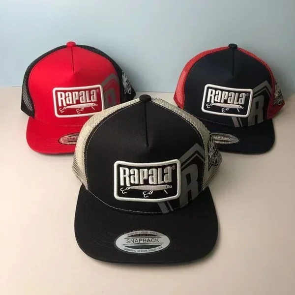 Rapala Logo Embroidered Fishing Cap
